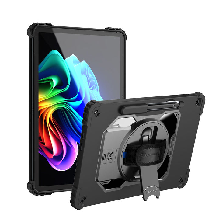 RAN-MS-SFPR12 | Microsoft Surface Pro 12-inch Copilot+ PC | 2 Layers Shockproof Case with X-DOCK modular eco-system Compatible with keyboard