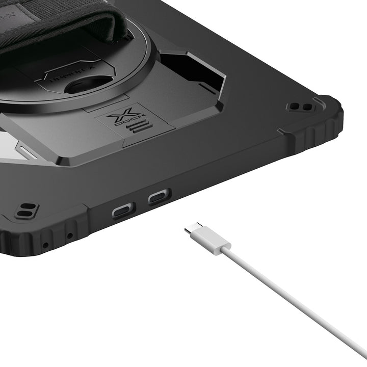 RAN-MS-SFPR12 | Microsoft Surface Pro 12-inch Copilot+ PC | 2 Layers Shockproof Case with X-DOCK modular eco-system Compatible with keyboard