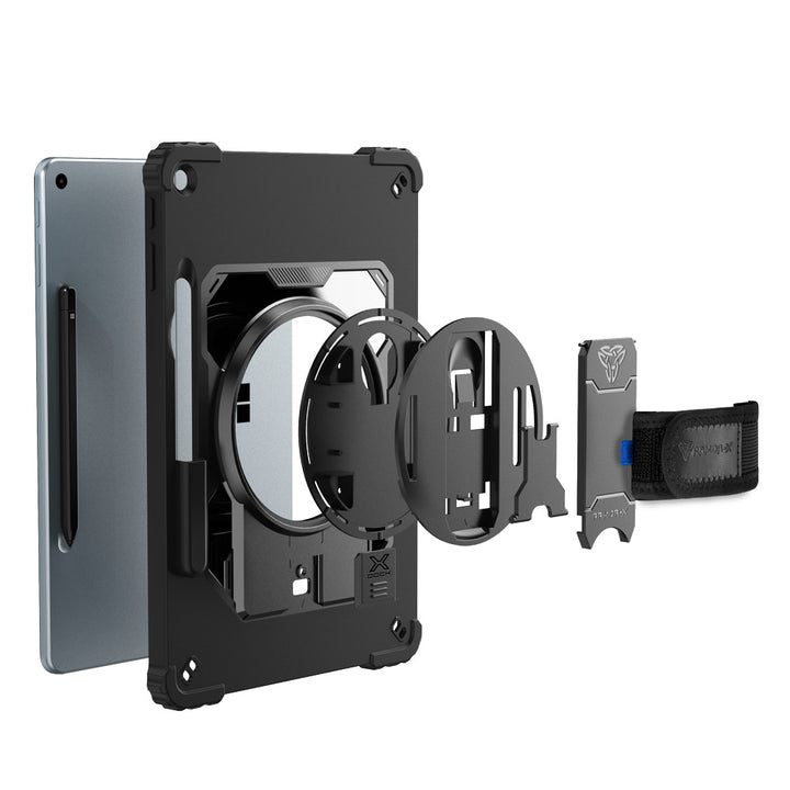 RAN-MS-SFPR12 | Microsoft Surface Pro 12-inch Copilot+ PC | 2 Layers Shockproof Case with X-DOCK modular eco-system Compatible with keyboard