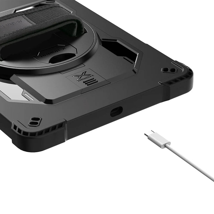 ARMOR-X iPad mini (A20 Pro) case. Whether you need a card reader, portable printer, HDMI or Lan connection, extra battery life or additional storage, you can select and attach the modules that best suit your workflow.