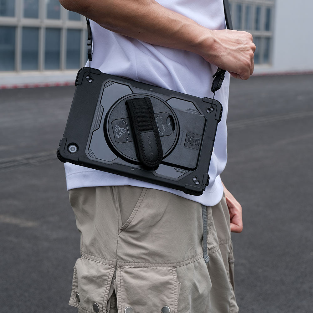 ARMOR-X Lenovo Tab case. Whether you need a card reader, portable printer, HDMI or Lan connection, extra battery life or additional storage, you can select and attach the modules that best suit your workflow.