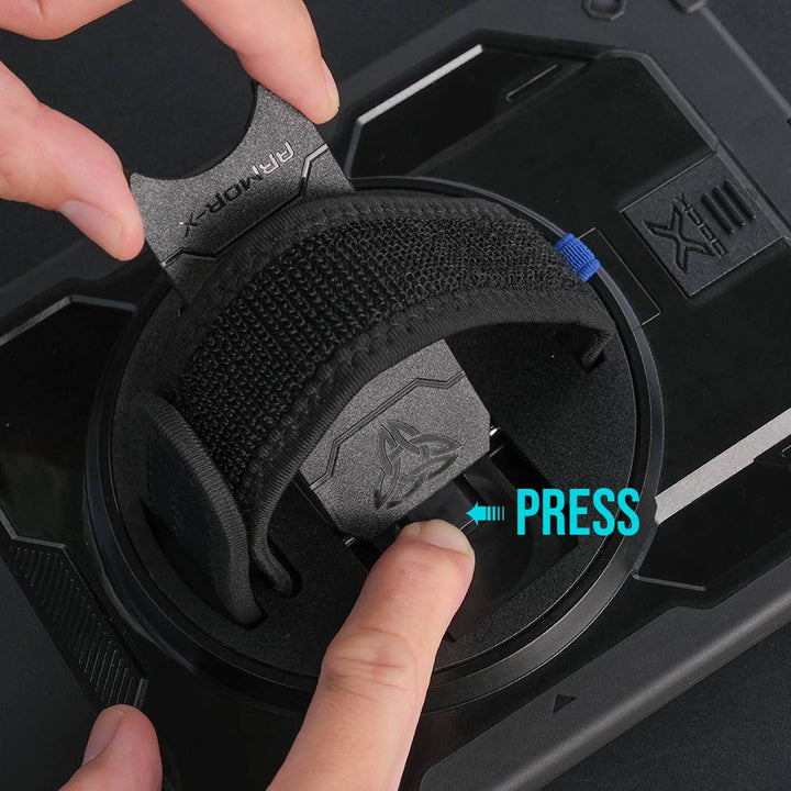 ARMOR-X Samsung Galaxy Tab case. Whether you need a card reader, portable printer, HDMI or Lan connection, extra battery life or additional storage, you can select and attach the modules that best suit your workflow.