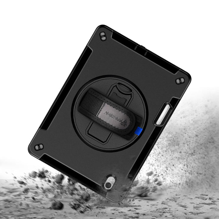 ARMOR-X Samsung Galaxy Tab S12+ S12 Plus SM-X840 / X846 shockproof case, impact protection cover with hand strap and kick stand. Rugged protective case with the best dropproof protection.