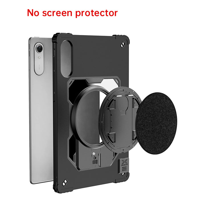 RKB-LN-TB390 | Lenovo Idea Tab Pro (Gen 2) TB390 | 2 Layers Shockproof Case | Pilot Kneeboard &amp; Clipboard with leg strap