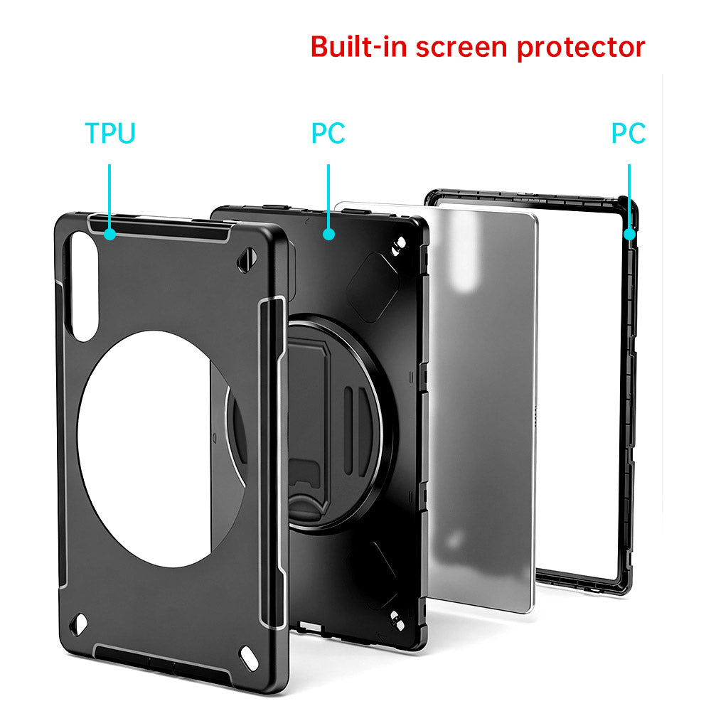 RKB-LN-TB390 | Lenovo Idea Tab Pro (Gen 2) TB390 | Rainproof Rugged Case | Pilot Kneeboard &amp; Clipboard with leg strap