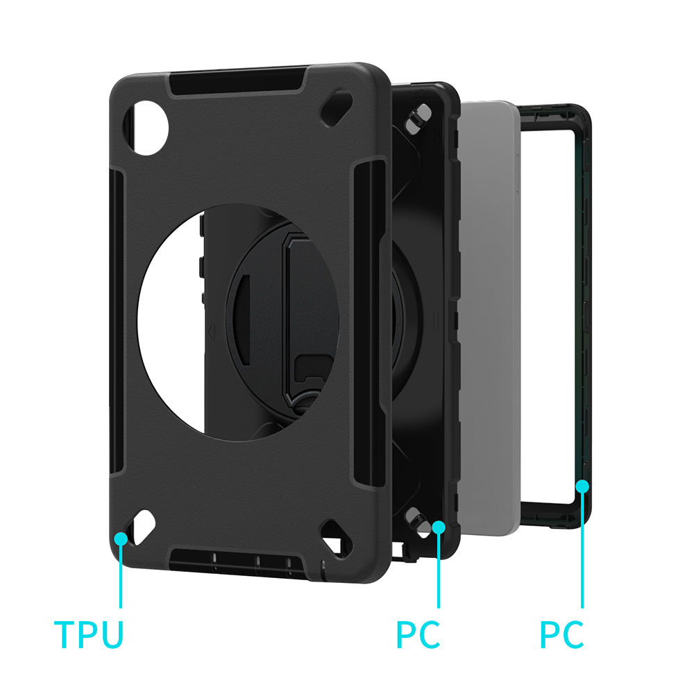 RKB-SS-X135 | Samsung Galaxy Tab A11 ( 8.7" ) SM-X133 / SM-X135 | Rainproof Rugged Case | Pilot Kneeboard & Clipboard with leg strap
