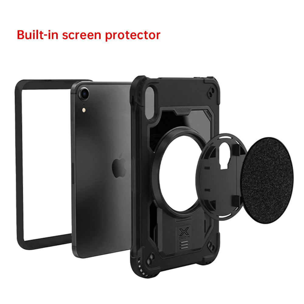 RKB-iPad-M8 | iPad mini (A20 Pro) | Rainproof Rugged Case | Pilot Kneeboard &amp; Clipboard with leg strap