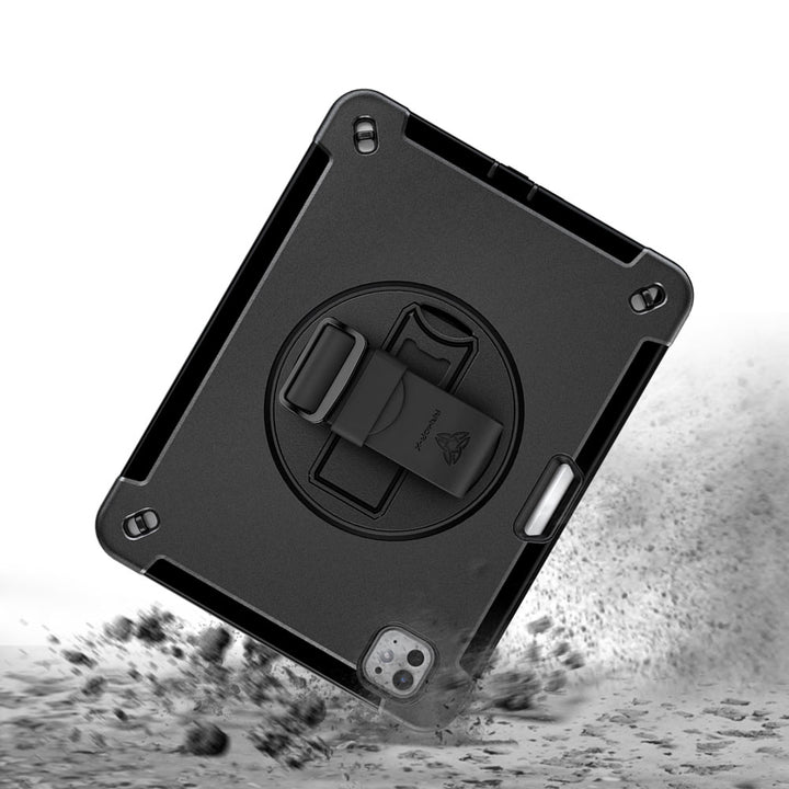 ARMOR-X iPad Pro 11 (M4) / (M5) Healthcare-ready medical-grade rugged case. MIL-STD-810H tested for 1.2 m / 4 ft drops with triple-layer impact protection.
