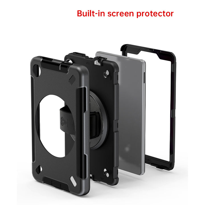 ARMOR-X Lenovo Tab M8 (4th Gen) 2024 TB301 / TB300 Healthcare-ready medical-grade rugged case. Durable PC, TPU, and silicone support frequent cleaning with common disinfectants.