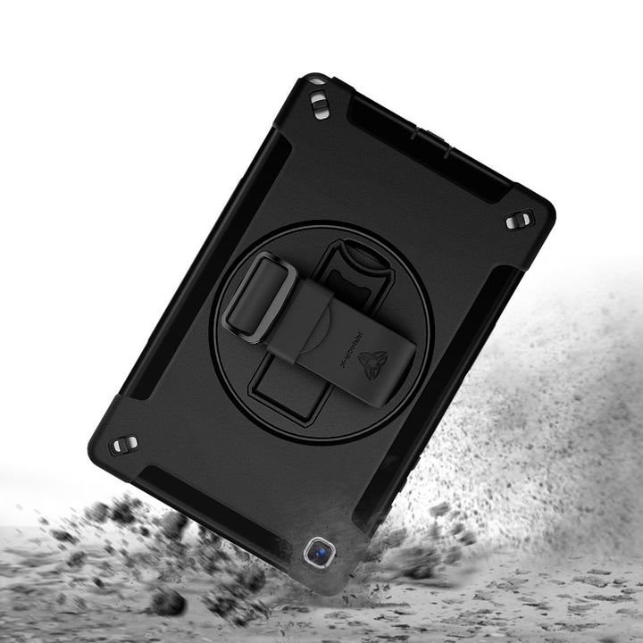 ARMOR-X Samsung Galaxy Tab A7 10.4 SM-T500 T505 T507 (2020) / A7 10.4 SM-T509 (2022) Healthcare-ready medical-grade rugged case. MIL-STD-810H tested for 1.2 m / 4 ft drops with triple-layer impact protection.