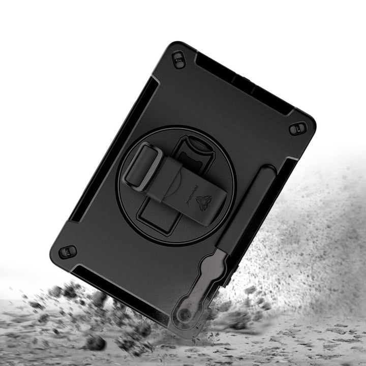 ARMOR-X Samsung Galaxy Tab S9 FE SM-X510 X516 X518 Healthcare-ready medical-grade rugged case. MIL-STD-810H tested for 1.2 m / 4 ft drops with triple-layer impact protection.