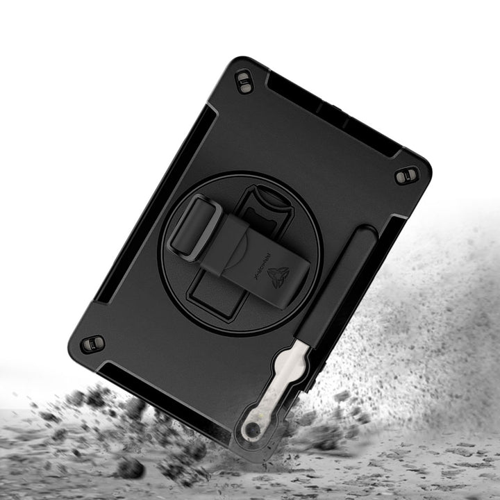 ARMOR-X Samsung Galaxy Tab S9 SM-X710 / X716 / X718 Healthcare-ready medical-grade rugged case. MIL-STD-810H tested for 1.2 m / 4 ft drops with triple-layer impact protection.