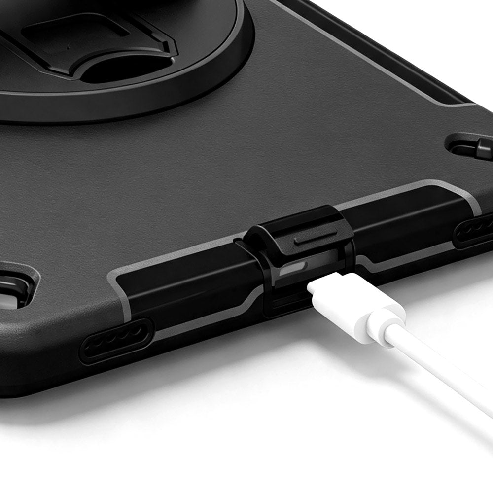 ARMOR-X Samsung Galaxy Tab S11 Ultra SM-X930 / X936 Healthcare-ready medical-grade rugged case. Precise cutouts and tactile buttons provide fast access and reliable control.