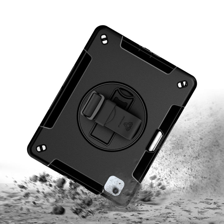 ARMOR-X iPad Air 4 2020 / iPad Air 5 2022 Healthcare-ready medical-grade rugged case. MIL-STD-810H tested for 1.2 m / 4 ft drops with triple-layer impact protection.