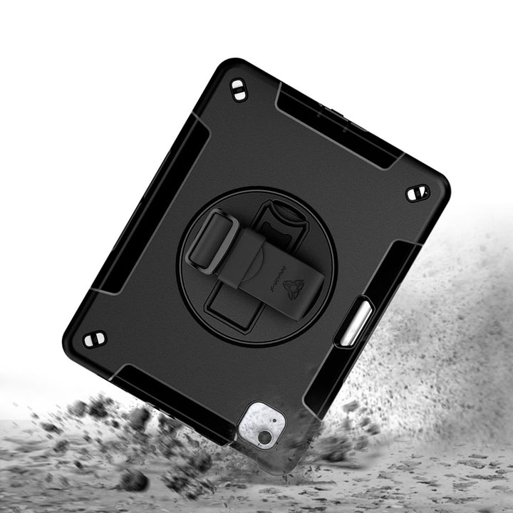 ARMOR-X iPad Air 11 (M2) / (M3) / (M4) Healthcare-ready medical-grade rugged case. MIL-STD-810H tested for 1.2 m / 4 ft drops with triple-layer impact protection.