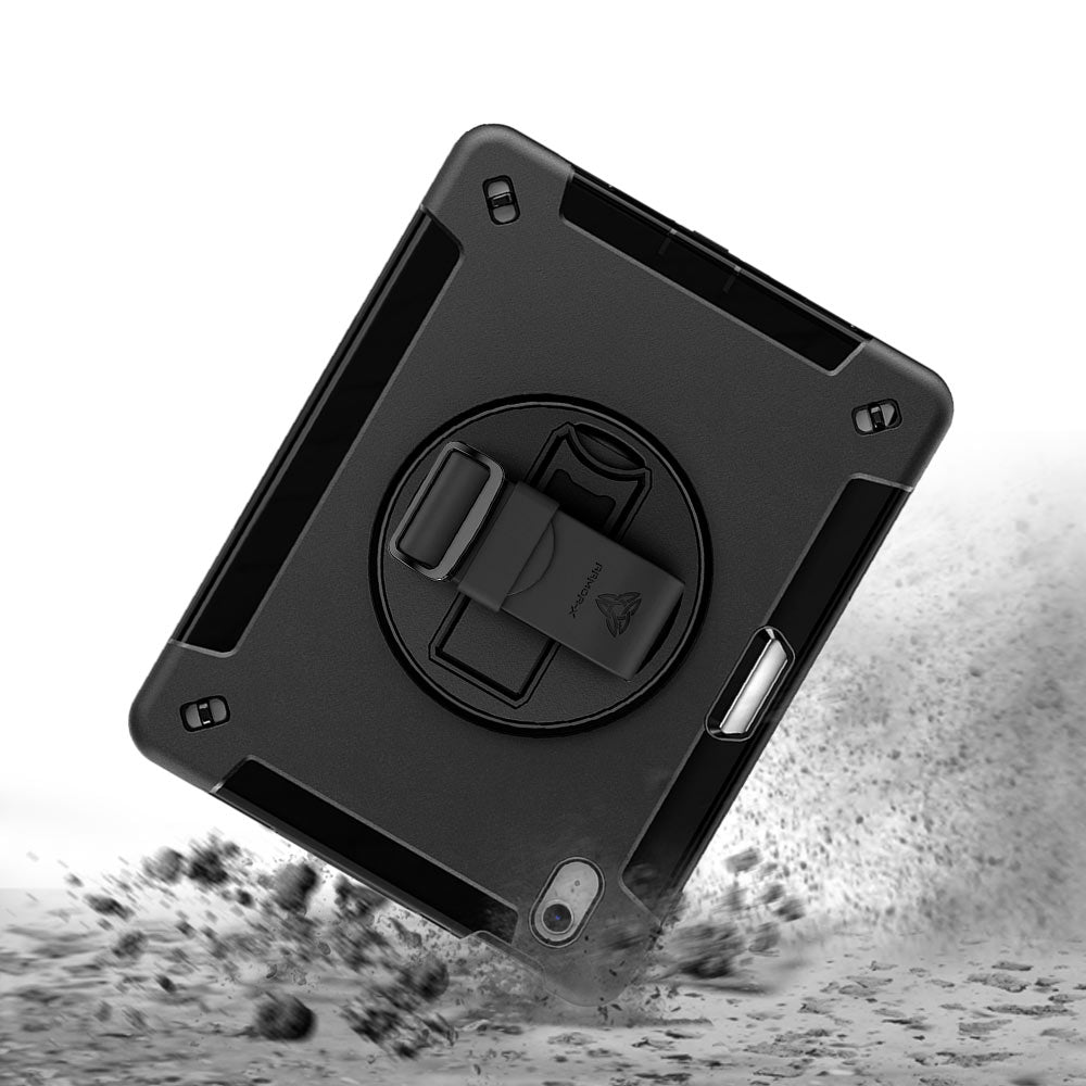ARMOR-X iPad 10.9 (10th Gen.) Healthcare-ready medical-grade rugged case. MIL-STD-810H tested for 1.2 m / 4 ft drops with triple-layer impact protection.