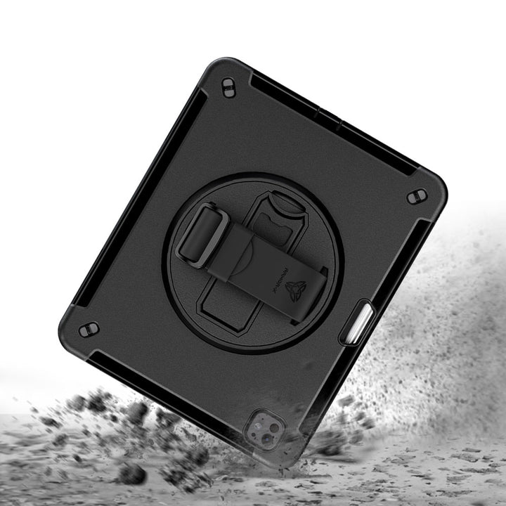 ARMOR-X iPad Pro 13 (M4) / (M5) Healthcare-ready medical-grade rugged case. MIL-STD-810H tested for 1.2 m / 4 ft drops with triple-layer impact protection.
