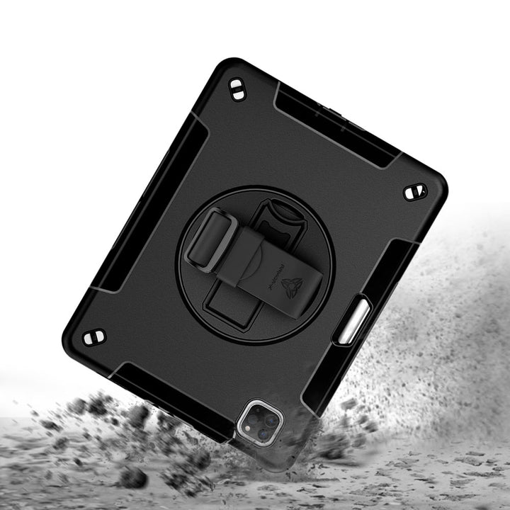 ARMOR-X iPad Pro 11 ( 1st / 2nd / 3rd / 4th Gen ) 2018 / 2020 / 2021 / 2022 Healthcare-ready medical-grade rugged case. MIL-STD-810H tested for 1.2 m / 4 ft drops with triple-layer impact protection.
