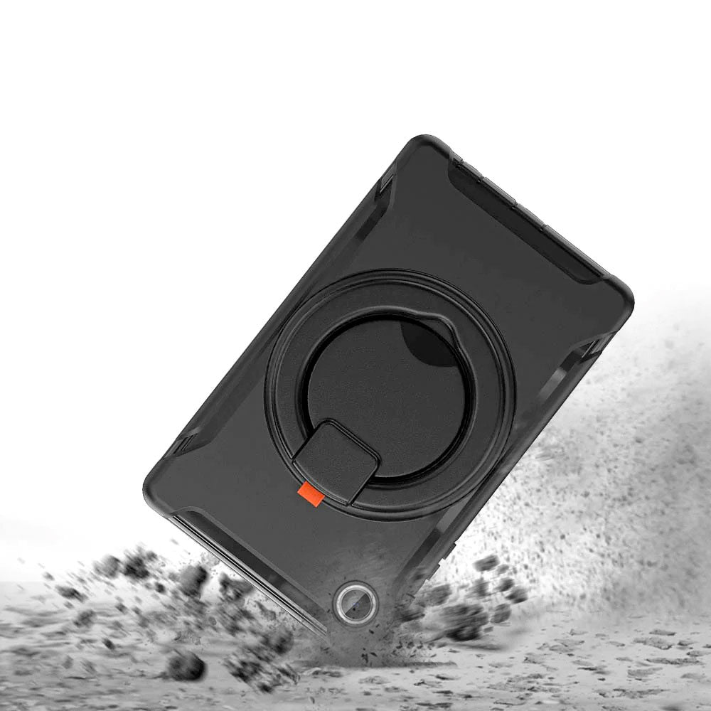 ARMOR-X Samsung Galaxy Tab A11 ( 8.7" ) SM-X130 / SM-X135 Rugged kids case with kick-stand. drop-proof cover. Rigid engineering material frames protect against drops.