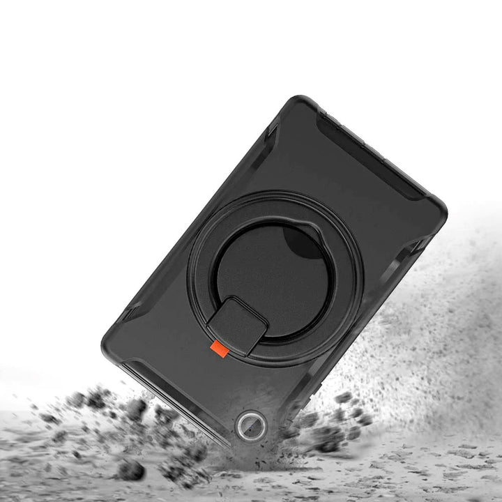 ARMOR-X Samsung Galaxy Tab A11 ( 8.7" ) SM-X130 / SM-X135 Rugged kids case with kick-stand. drop-proof cover. Rigid engineering material frames protect against drops.