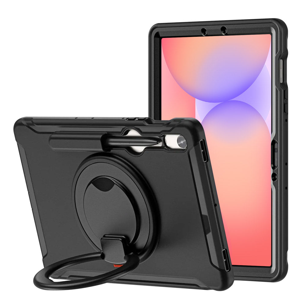 ARMOR-X Samsung Galaxy Tab S10 FE SM-X520 X526 X528 / S10 Lite SM-X400 X406 Rugged kids case with kick-stand. shockproof and drop-proof protective cover.