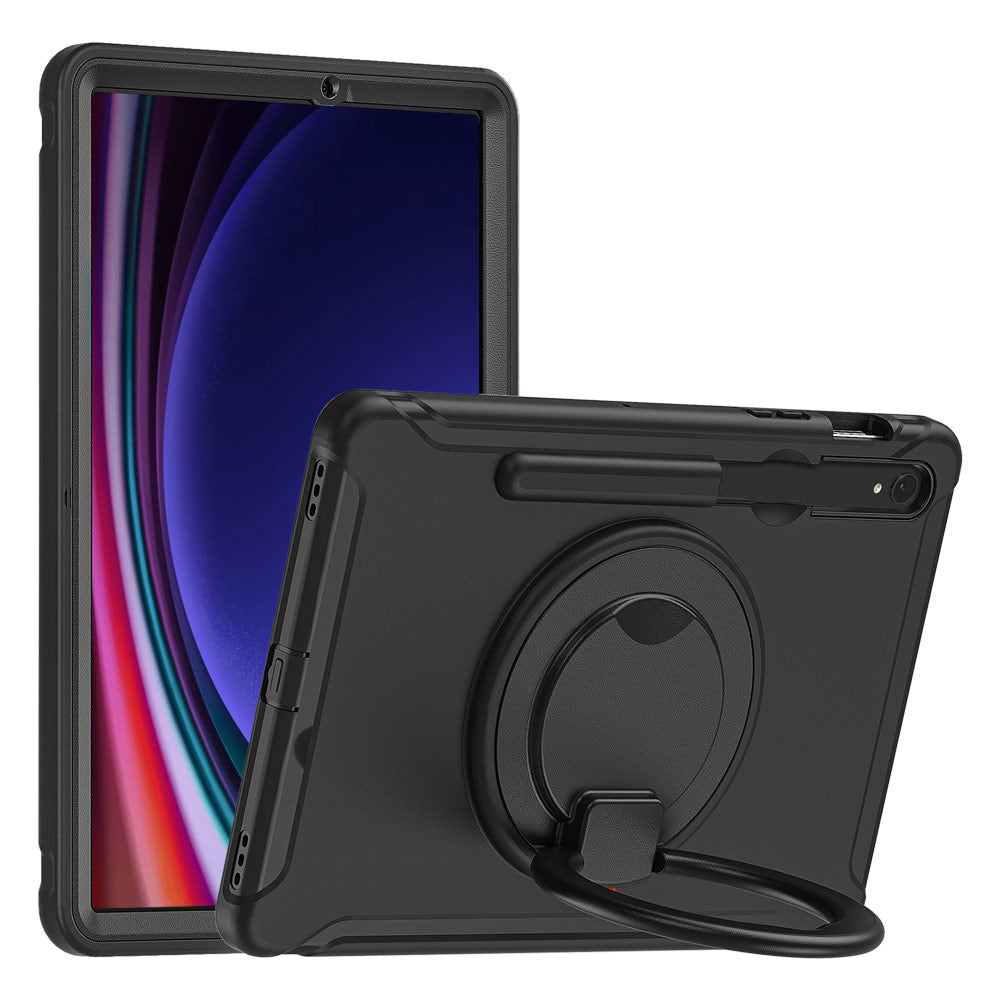 ARMOR-X Samsung Galaxy Tab S9 FE SM-X510 / X516B Rugged kids case with kick-stand. shockproof and drop-proof protective cover.