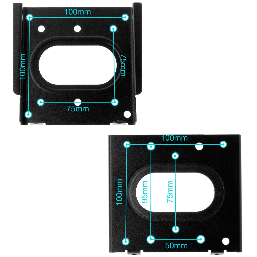 VSA-HVN-iPad-N5 | iPad 11-Inch (11th Gen / A16) Rugged VESA tablet case with steel wall mount bracket, full-body protective design