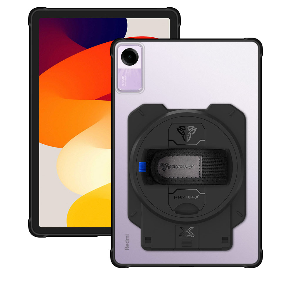 ARMOR-X Xiaomi Redmi Pad SE ( 11" ) Matte Protective Case with X-DOCK modular eco-system.