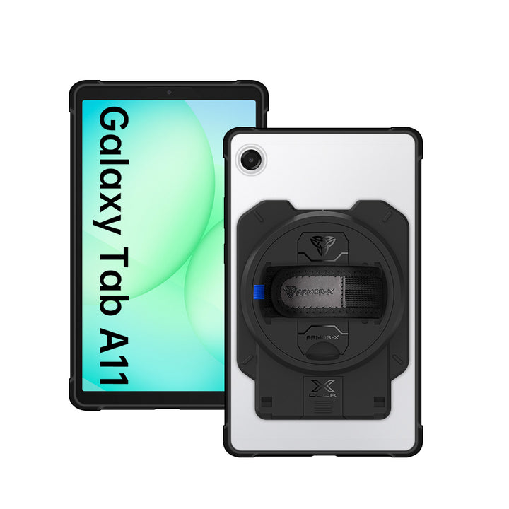 ARMOR-X Samsung Galaxy Tab A11 ( 8.7" ) SM-X130 / SM-X133 / SM-X135 Matte Protective Case with X-DOCK modular eco-system.