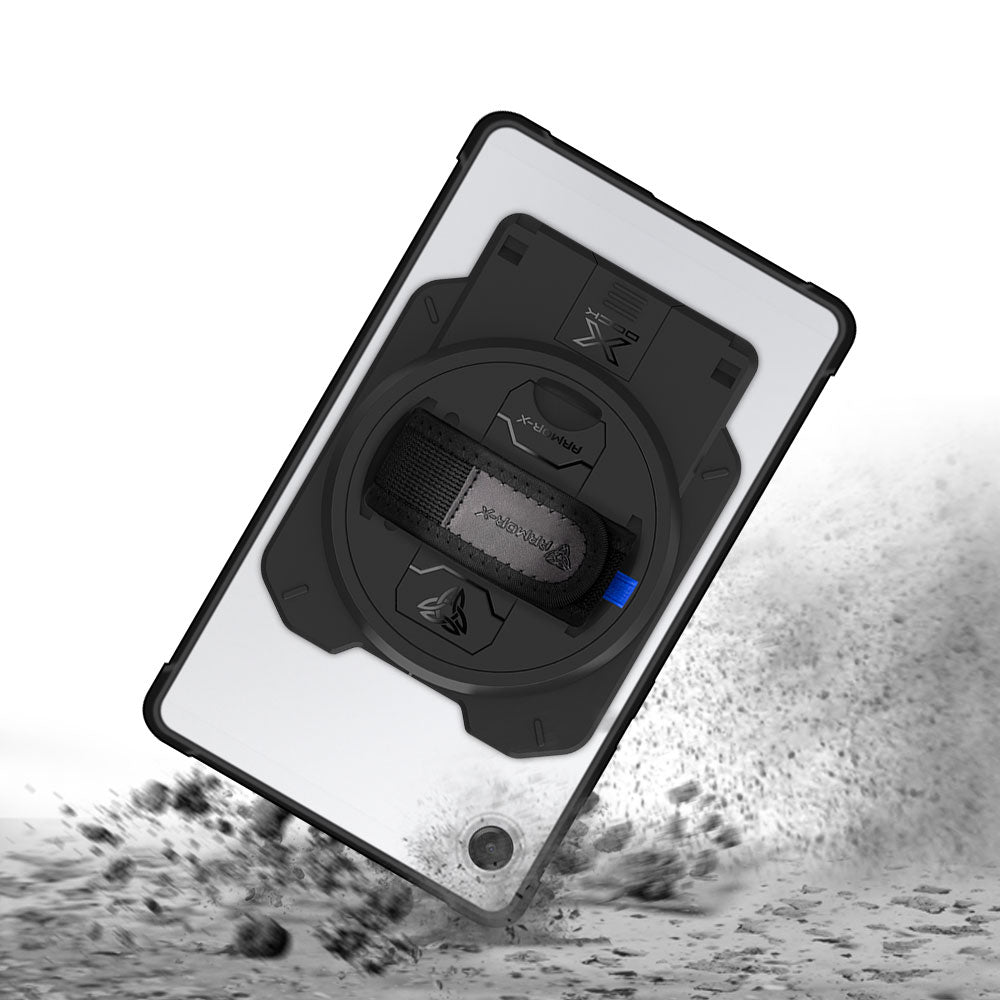 ARMOR-X Samsung Galaxy Tab A11 ( 8.7" ) SM-X130 / SM-X133 / SM-X135 shockproof case. Design with best drop proof protection.