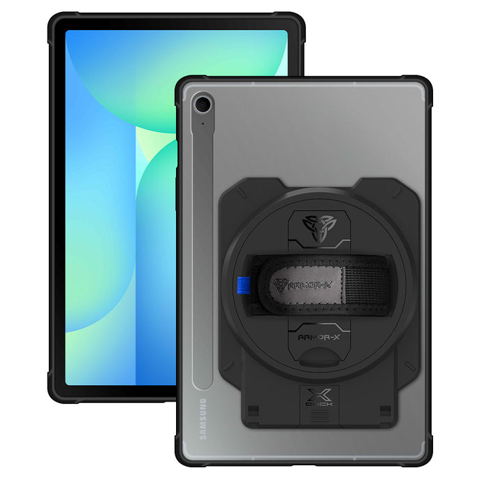 ARMOR-X Samsung Galaxy Tab S10 FE SM-X520 X526 X528 / S10 Lite SM-X400 X406 Matte Protective Case with X-DOCK modular eco-system.