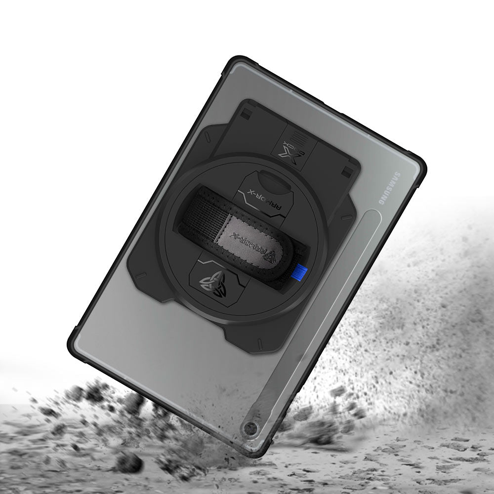 ARMOR-X Samsung Galaxy Tab S10 FE SM-X520 X526 X528 / S10 Lite SM-X400 X406 shockproof case. Design with best drop proof protection.