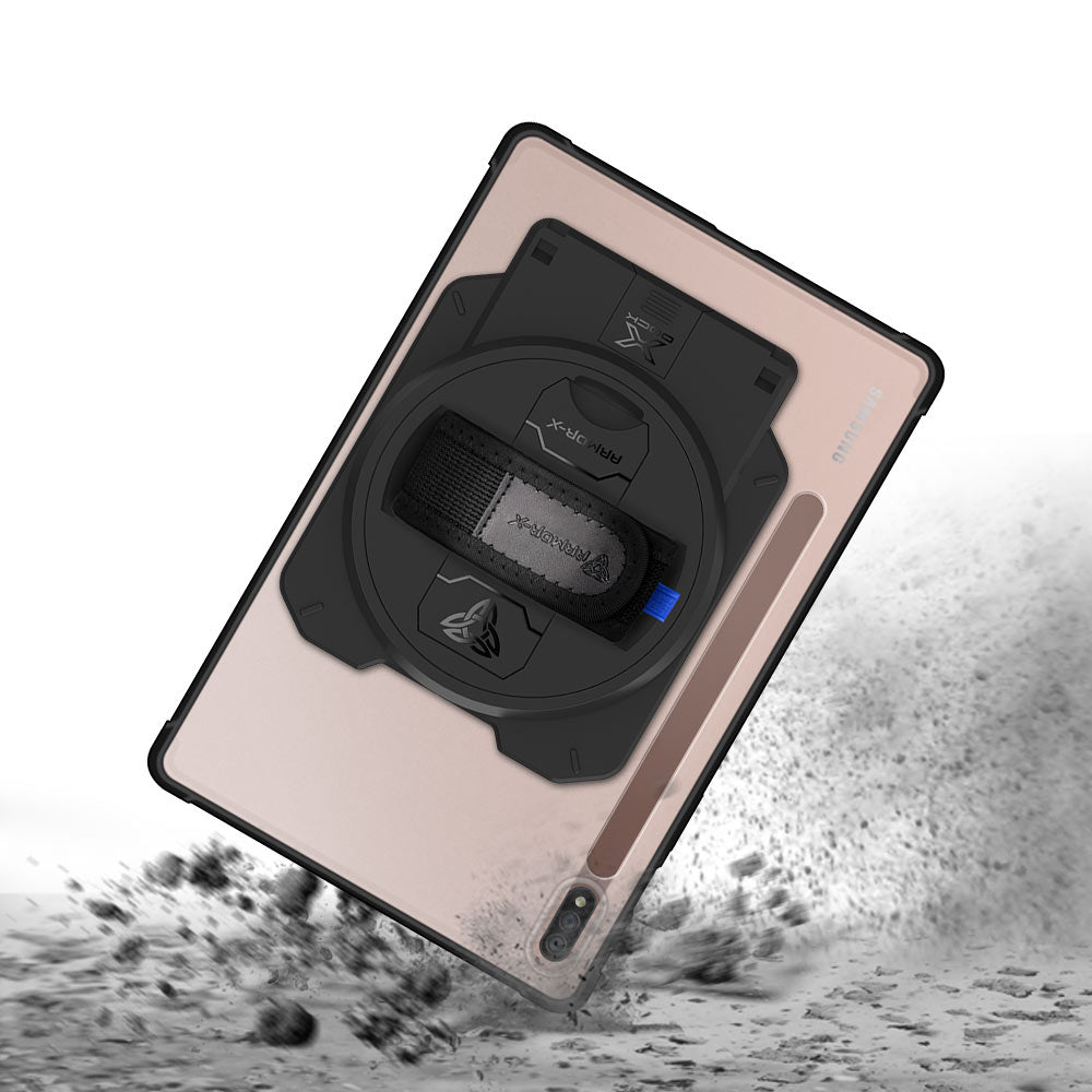 ARMOR-X Samsung Galaxy Tab S7 SM-T870 / SM-T875 / SM-T876B shockproof case. Design with best drop proof protection.