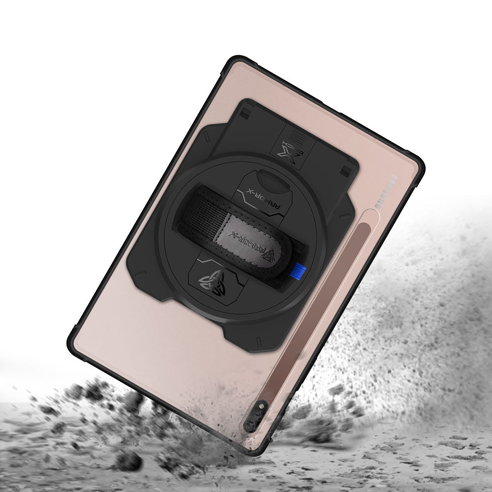 ARMOR-X Samsung Galaxy Tab S7 SM-T870 / SM-T875 / SM-T876B shockproof case. Design with best drop proof protection.