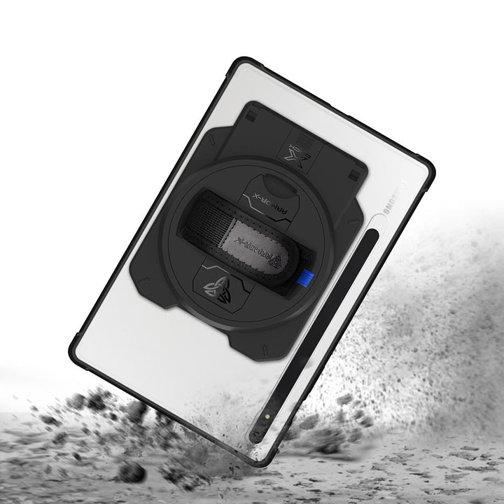 ARMOR-X Samsung Galaxy Tab S8 SM-X700 / SM-X706 shockproof case. Design with best drop proof protection.