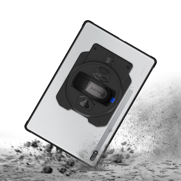 ARMOR-X Samsung Galaxy Tab S7 Plus S7+ SM-T970 / T975 / T976B shockproof case. Design with best drop proof protection.