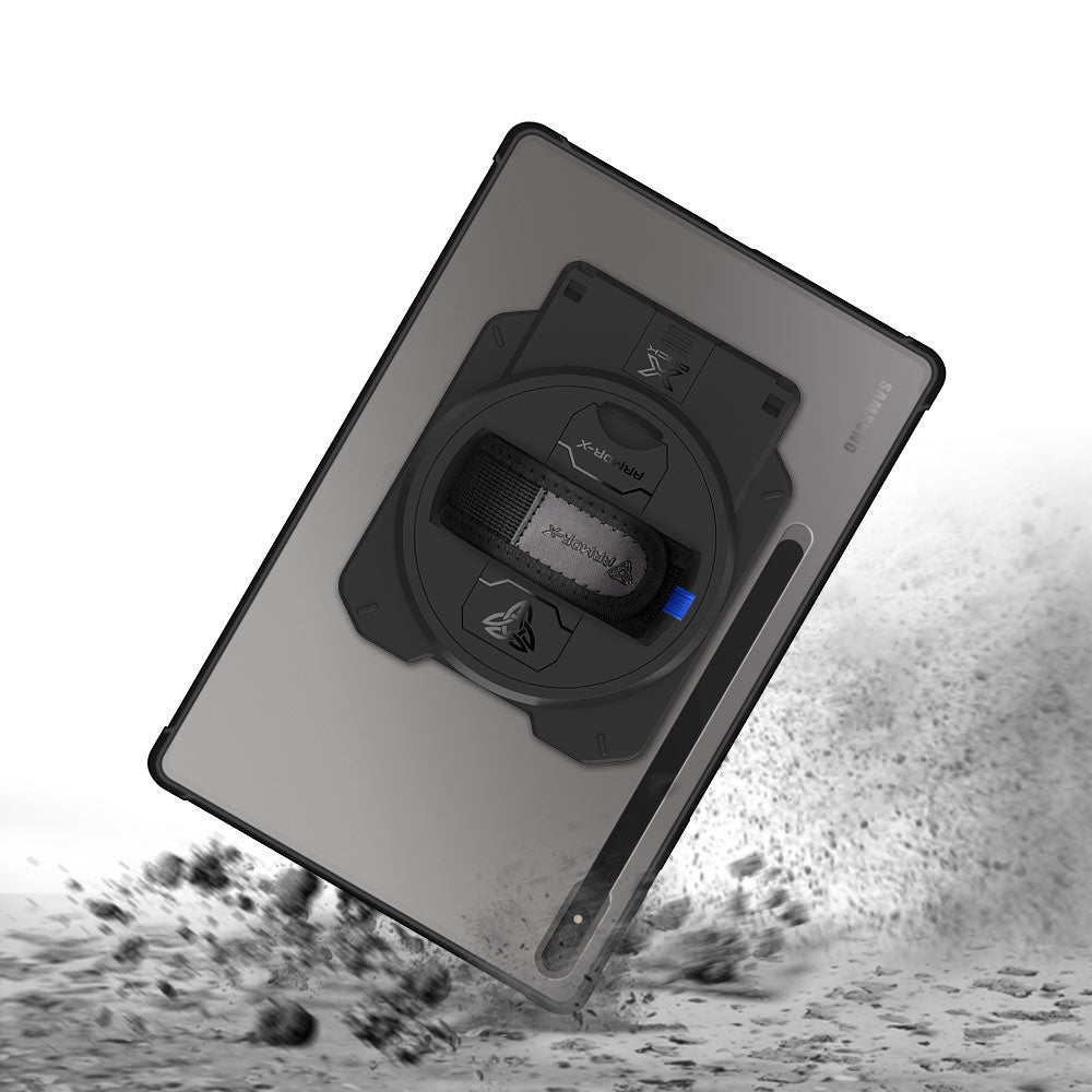 ARMOR-X Samsung Galaxy Tab S8+ S8 Plus SM-X800 / SM-X806 shockproof case. Design with best drop proof protection.