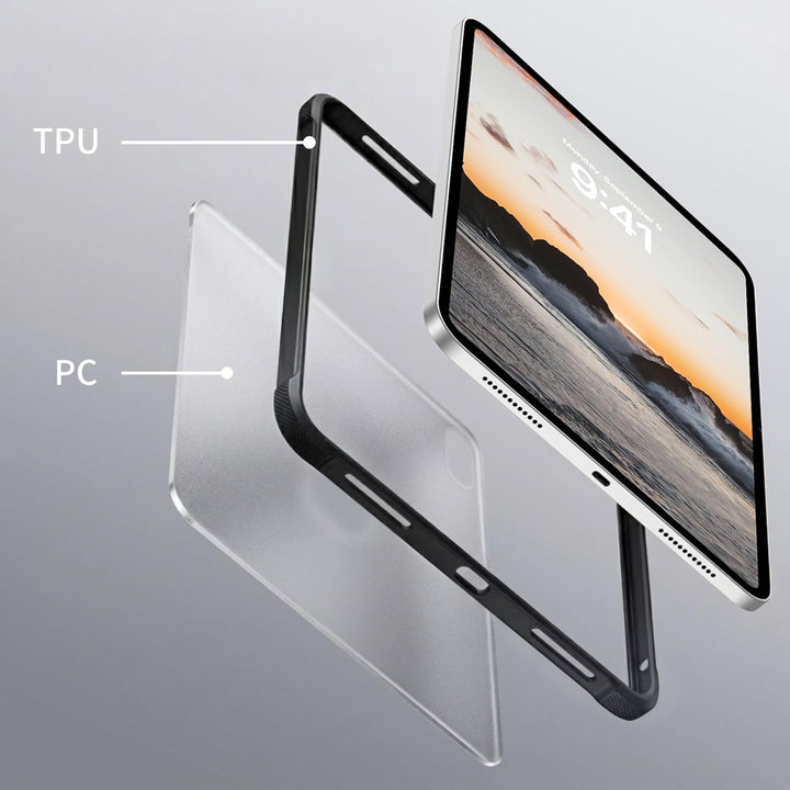 SAN-iPad-A5 | iPad Air 4 2020 / iPad Air 5 2022 | Matte Protective Case With X-DOCK Modular Eco-System
