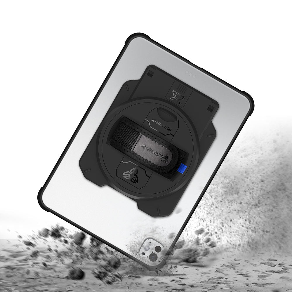 ARMOR-X iPad Pro 11 (M4) / (M5) shockproof case. Design with best drop proof protection.