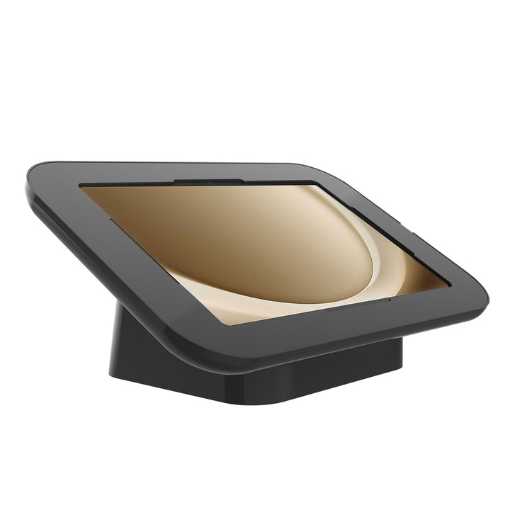 SCM1-SS-S9 | Samsung Galaxy Tab S7 SM-T870 / SM-T875 / SM-T876B | 2-in-1 Counter Stand Kiosk or Wall Mount | Security Enclosure with Key Lock