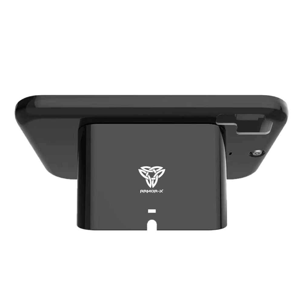 SCM1-SS-S9 | Samsung Galaxy Tab S8 SM-X700 / SM-X706 | 2-in-1 Counter Stand Kiosk or Wall Mount | Security Enclosure with Key Lock