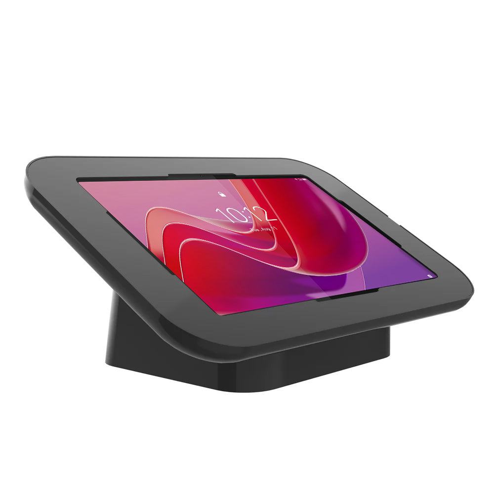 SCM1-LN-M11 | Lenovo Tab M11 / K11 TB330 | 2-in-1 Counter Stand Kiosk or Wall Mount | Security Enclosure with Key Lock