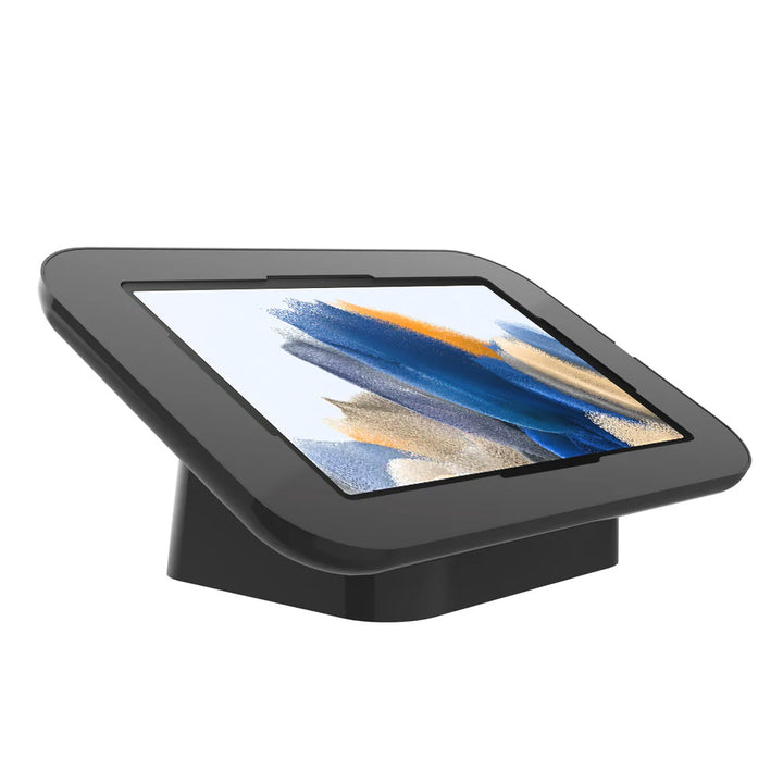 SCM1-SS-A8 | Samsung Galaxy Tab A8 SM-X200 / X205 | 2-in-1 Counter Stand Kiosk or Wall Mount | Security Enclosure with Key Lock