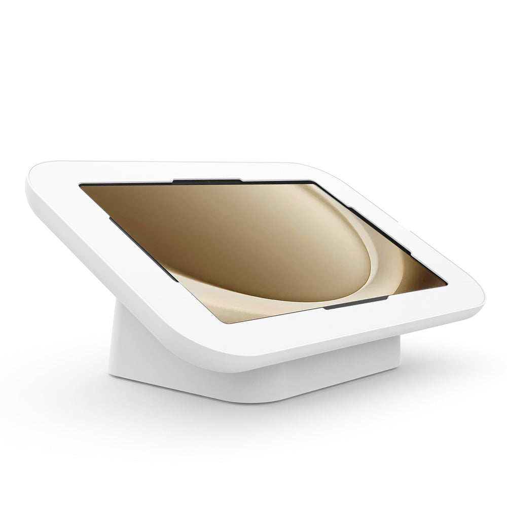 SCM1-SS-A9PL | Samsung Galaxy Tab A9+ A9 Plus ( 11" ) SM-X210 / SM-X215 / SM-X216 | 2-in-1 Counter Stand Kiosk or Wall Mount | Security Enclosure with Key Lock