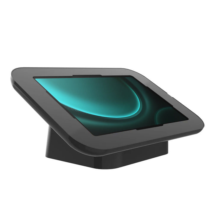 SCM1-SS-S9 | Samsung Galaxy Tab S9 FE SM-X510 X516 X518 | 2-in-1 Counter Stand Kiosk or Wall Mount | Security Enclosure with Key Lock