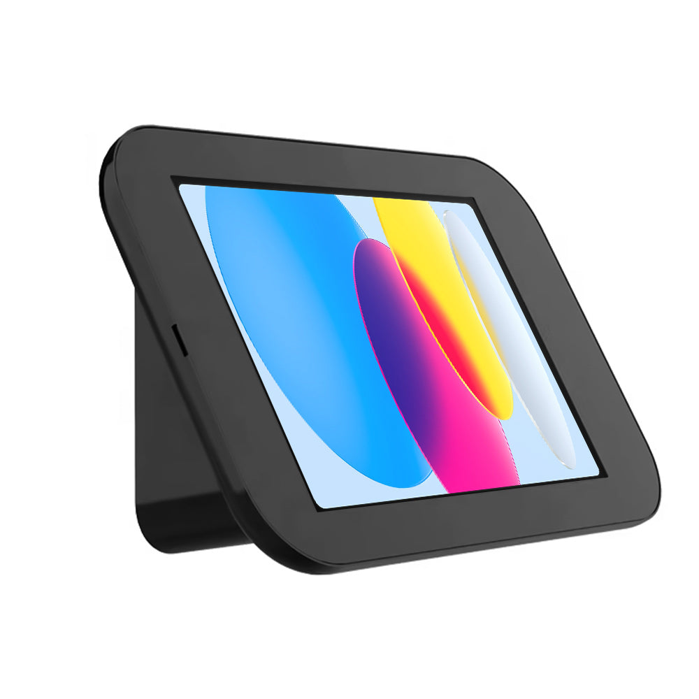 SCM1-iPad-N5 | iPad 10.9 | 2-in-1 Counter Stand Kiosk or Wall Mount | Security Enclosure with Key Lock