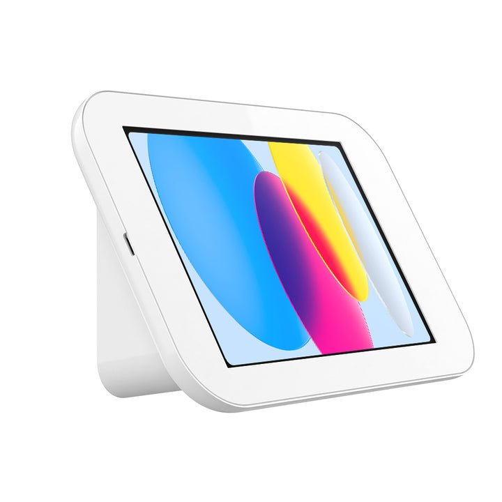 SCM1-iPad-N5 | iPad 11-Inch (11th Gen / A16) | 2-in-1 Counter Stand Kiosk or Wall Mount | Security Enclosure with Key Lock
