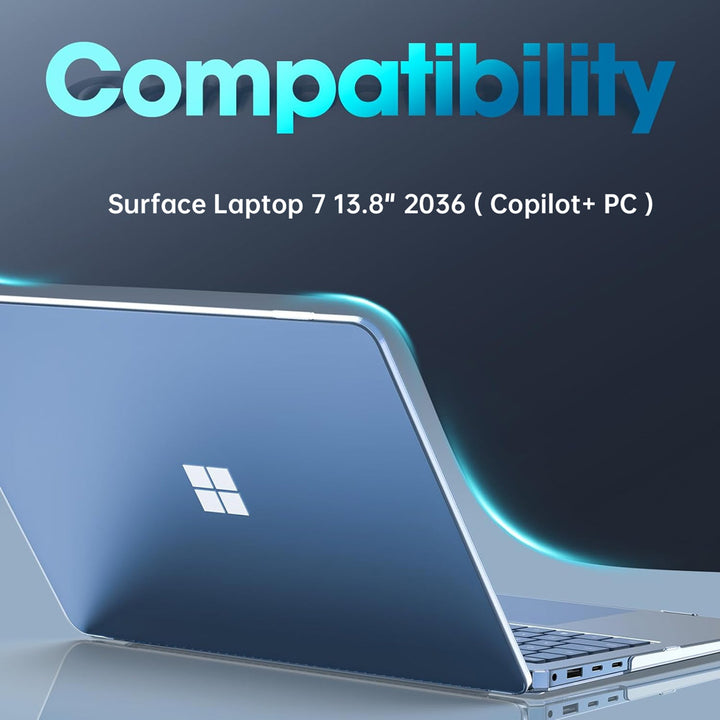 SCV-MS-LT13V3 | Microsoft Surface Laptop 7 13.8" 2036 ( Copilot+ PC ) | Ultra-Slim &amp; Lightweight Hard Shell Cover