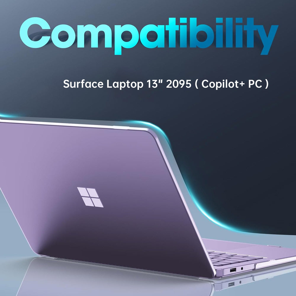SCV-MS-LT13V4 | Microsoft Surface Laptop 13" 2095 ( Copilot+ PC ) | Ultra-Slim &amp; Lightweight Hard Shell Cover