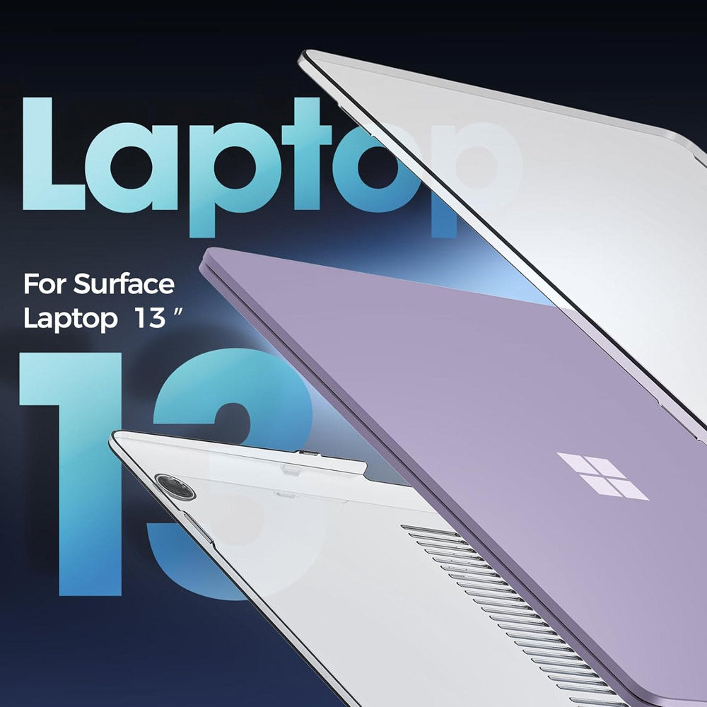 SCV-MS-LT13V4 | Microsoft Surface Laptop 13" 2095 ( Copilot+ PC ) | Ultra-Slim &amp; Lightweight Hard Shell Cover